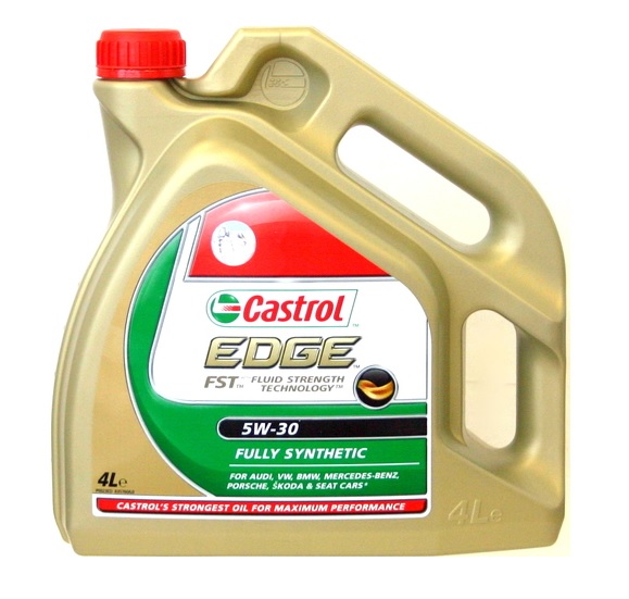 Plně sytnetický olej .CASTROL EDGE 5W-30 4L